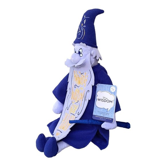 Disney Store Sword in the Stone Merlin Wisdom Collection Plush - Picture 8 of 8